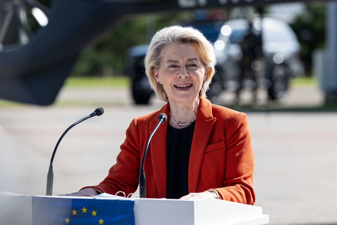 Prezidentas susitiko su Ursula von der Leyen