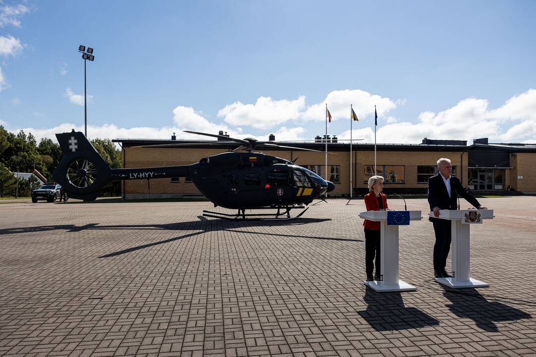 Prezidentas susitiko su Ursula von der Leyen