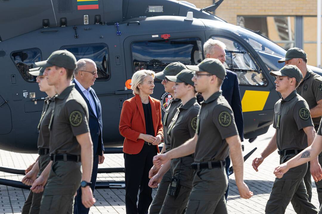 Prezidentas susitiko su Ursula von der Leyen