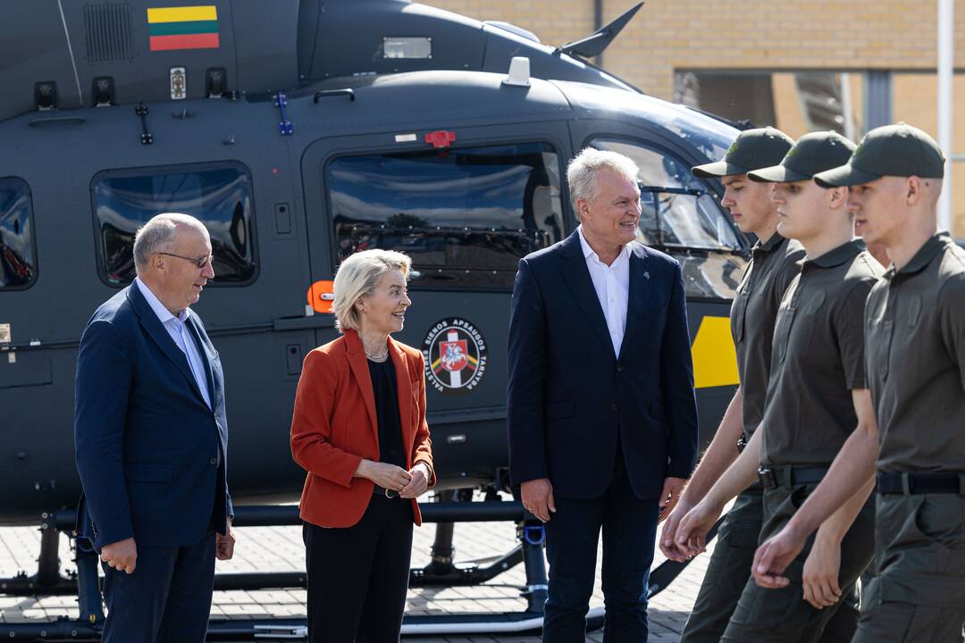 Prezidentas susitiko su Ursula von der Leyen