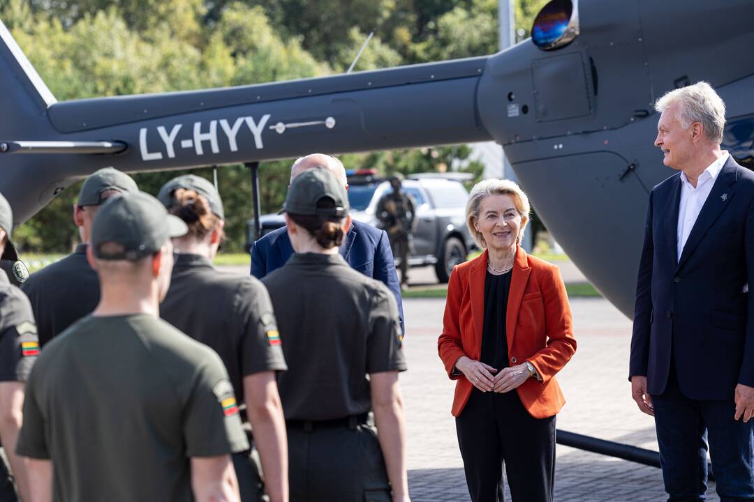 Prezidentas susitiko su Ursula von der Leyen