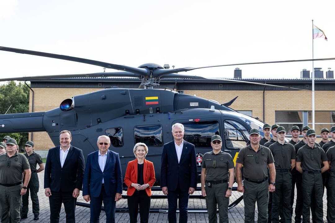 Prezidentas susitiko su Ursula von der Leyen