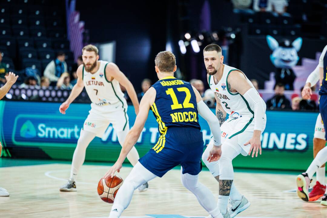 „EuroBasket“ 2025: Lietuva–Švedija