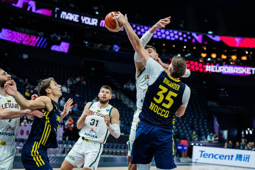 „EuroBasket“ 2025: Lietuva–Švedija
