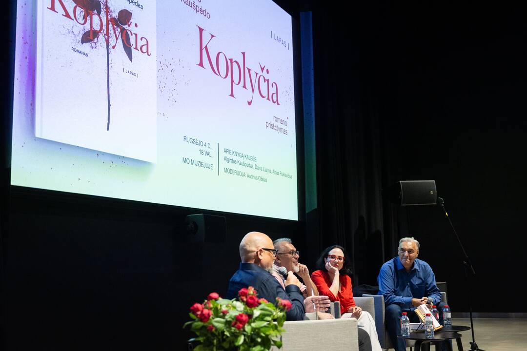 Algirdo Kaušpėdo romano „Koplyčia“ pristatymas