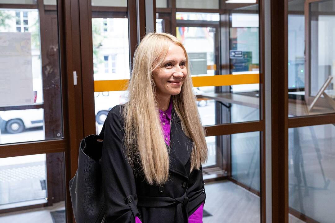 Inga Ruginienė susitiko su Renata Saulyte