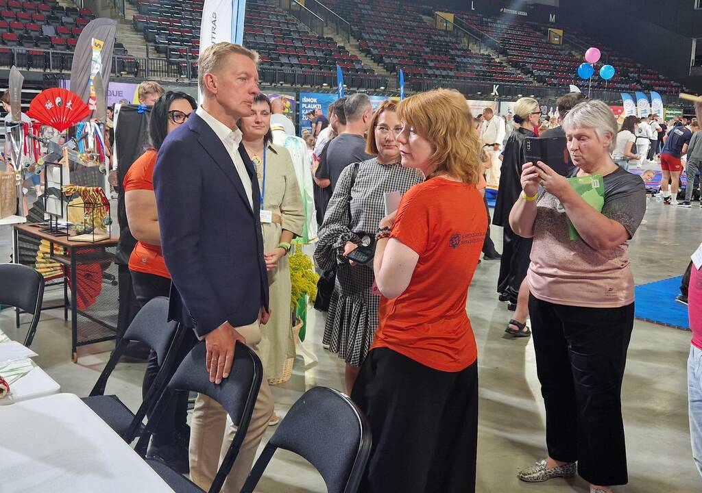 „Švyturio“ arenoje – vaikų antplūdis