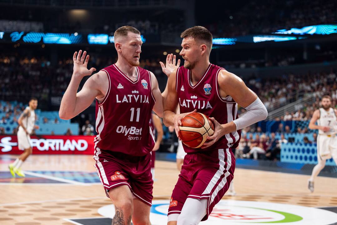 Europos vyrų krepšinio čempionato aštuntfinalis: Lietuva – Latvija