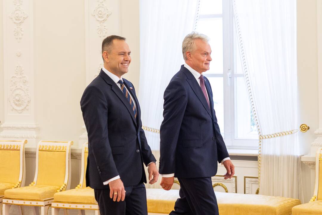 Gitanas Nausėda susitiko su Lenkijos prezidentu