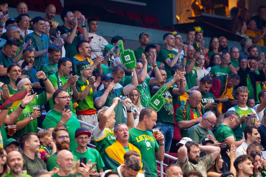 „EuroBasket 2025“ rungtynės Lietuva–Graikija