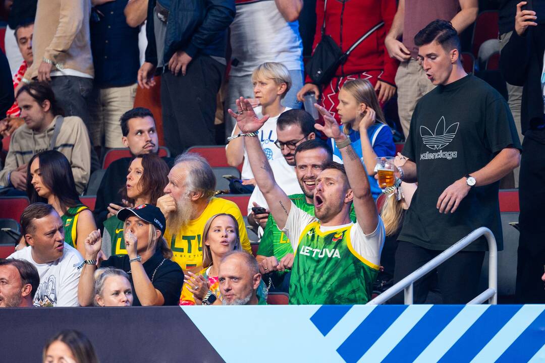 „EuroBasket 2025“ rungtynės Lietuva–Graikija