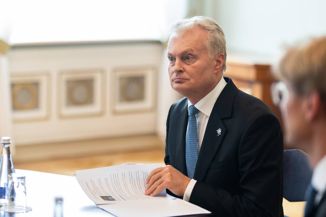 Prezidentas susitiko su kandidatais į energetikos bei aplinkos ministrus