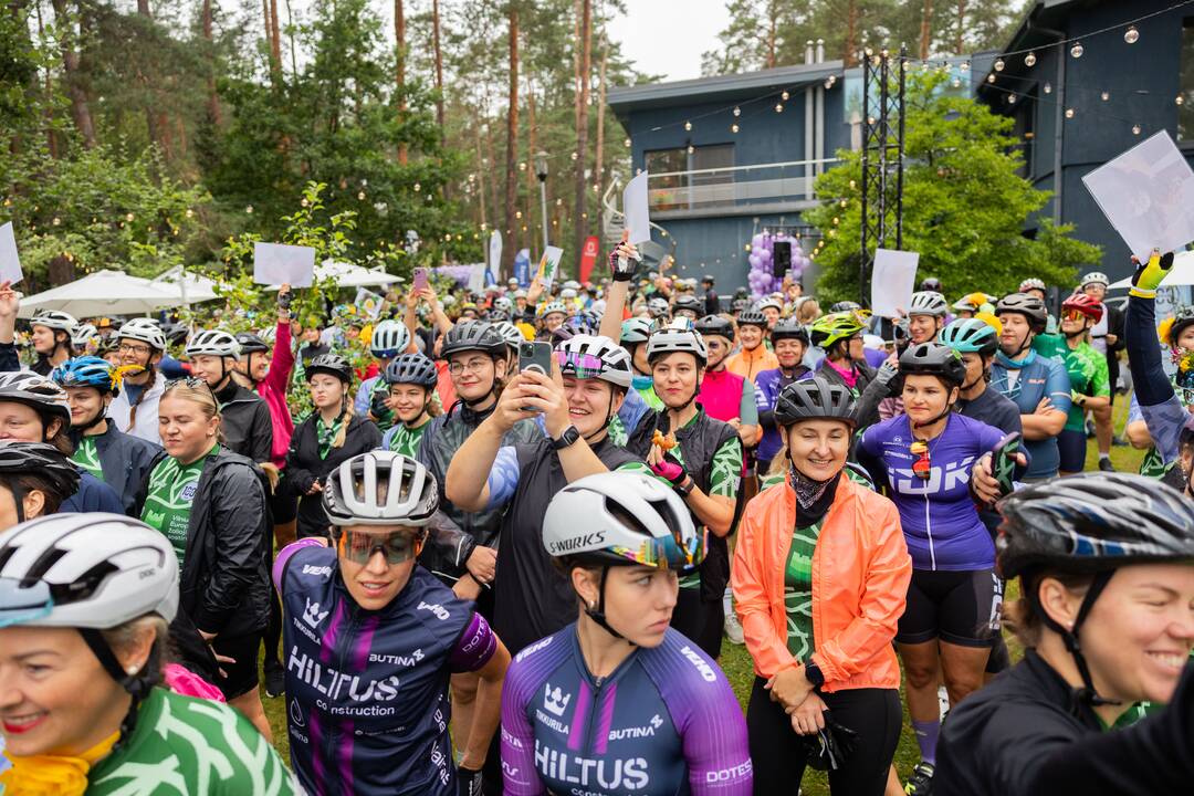 „Minam100“ moterų važiavimas dviračiais