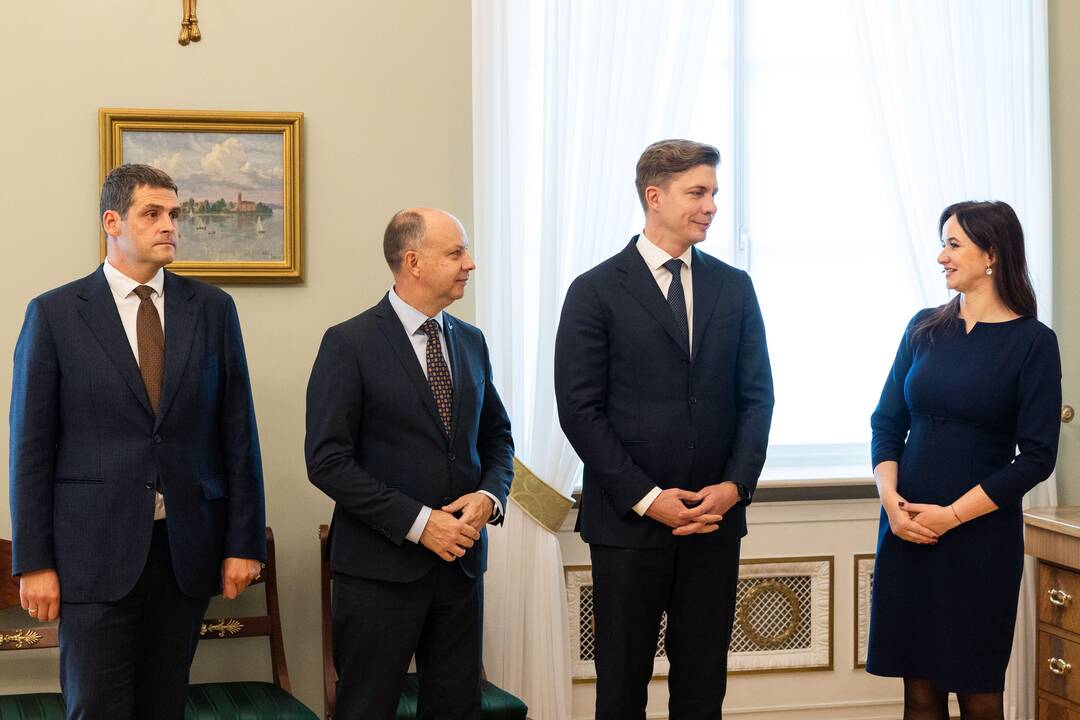 Prezidentas susitiko su Ruginiene ir valdančiosios koalicijos partijų vadovais