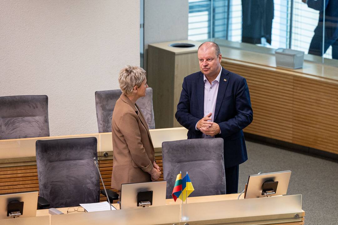 Generalinė prokurorė kreipėsi į Seimą