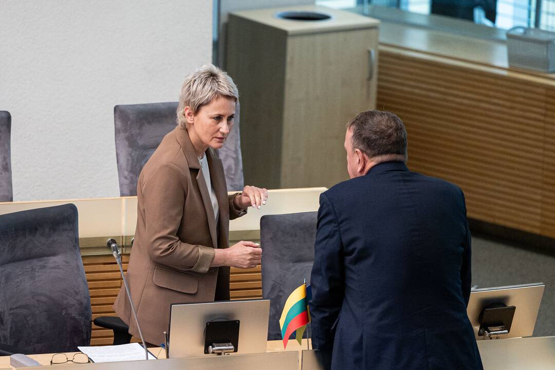 Generalinė prokurorė kreipėsi į Seimą