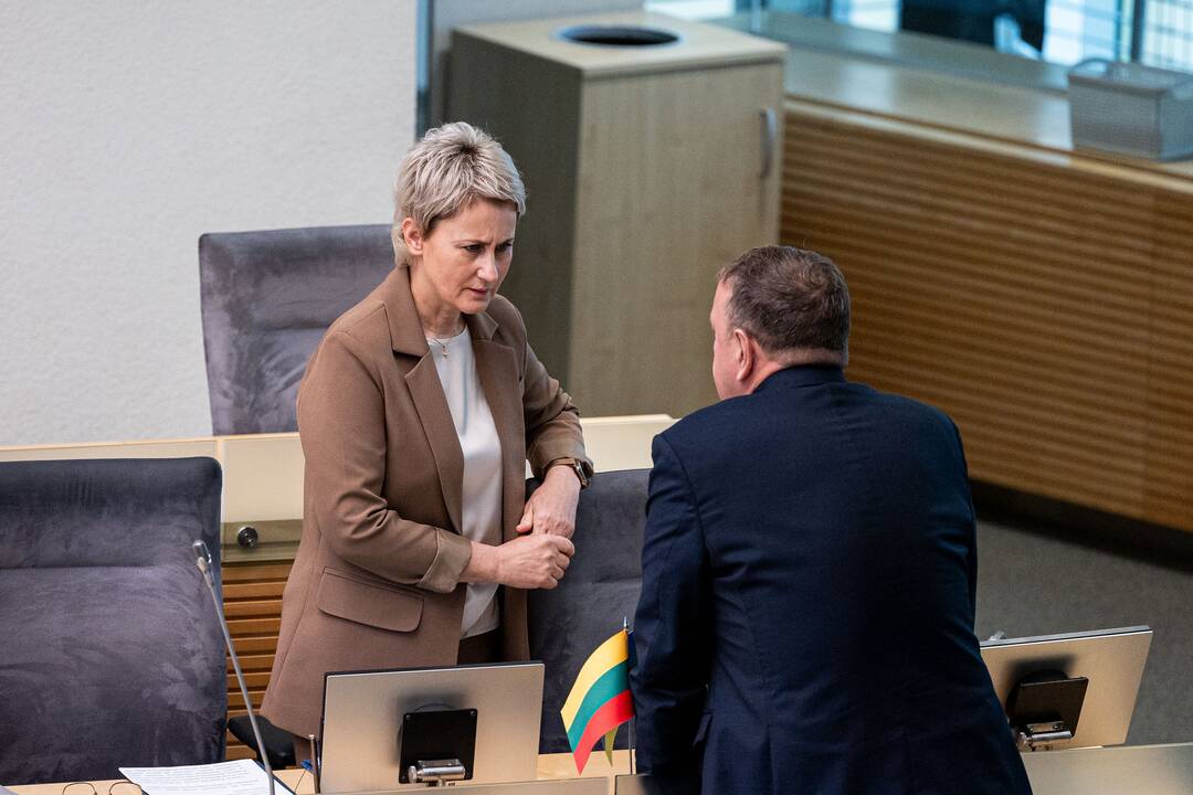 Generalinė prokurorė kreipėsi į Seimą