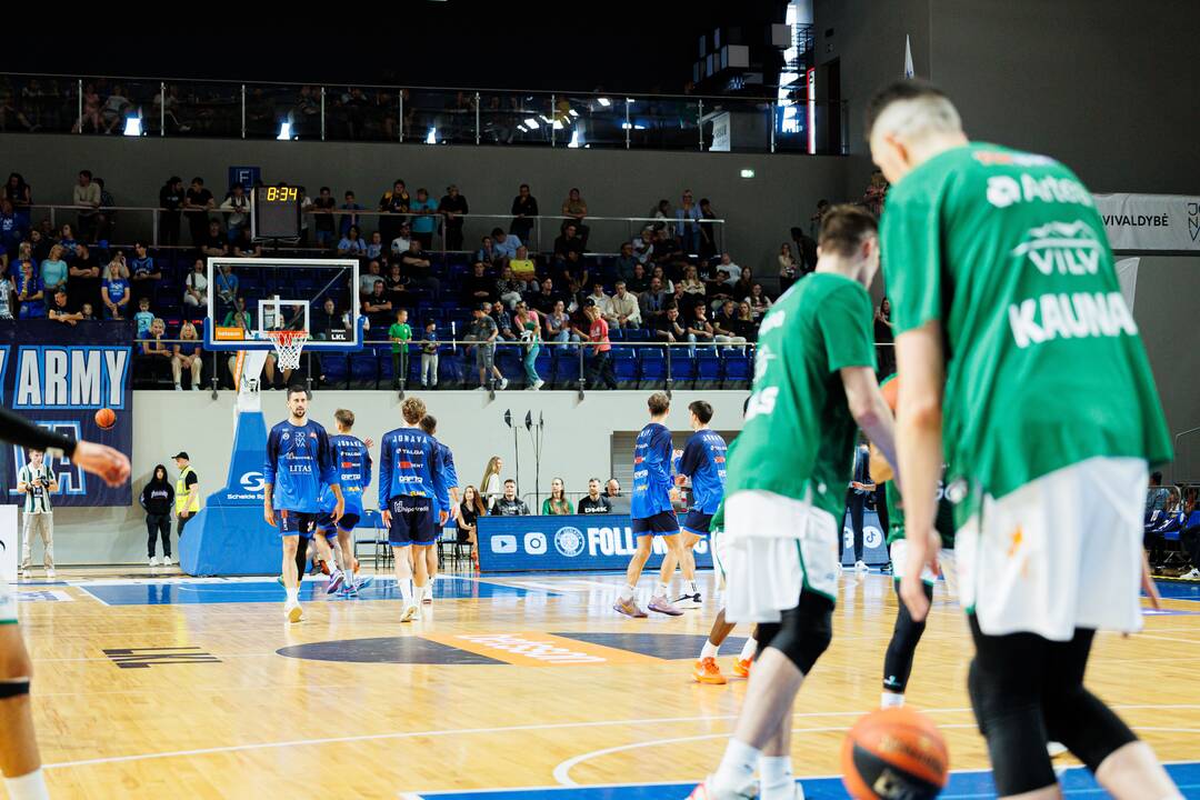 LKL rungtynės: Jonavos „Jonava“–Kauno „Žalgiris“ 