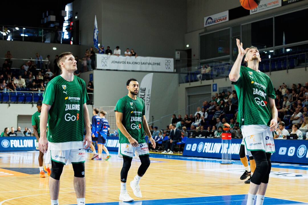 LKL rungtynės: Jonavos „Jonava“–Kauno „Žalgiris“ 
