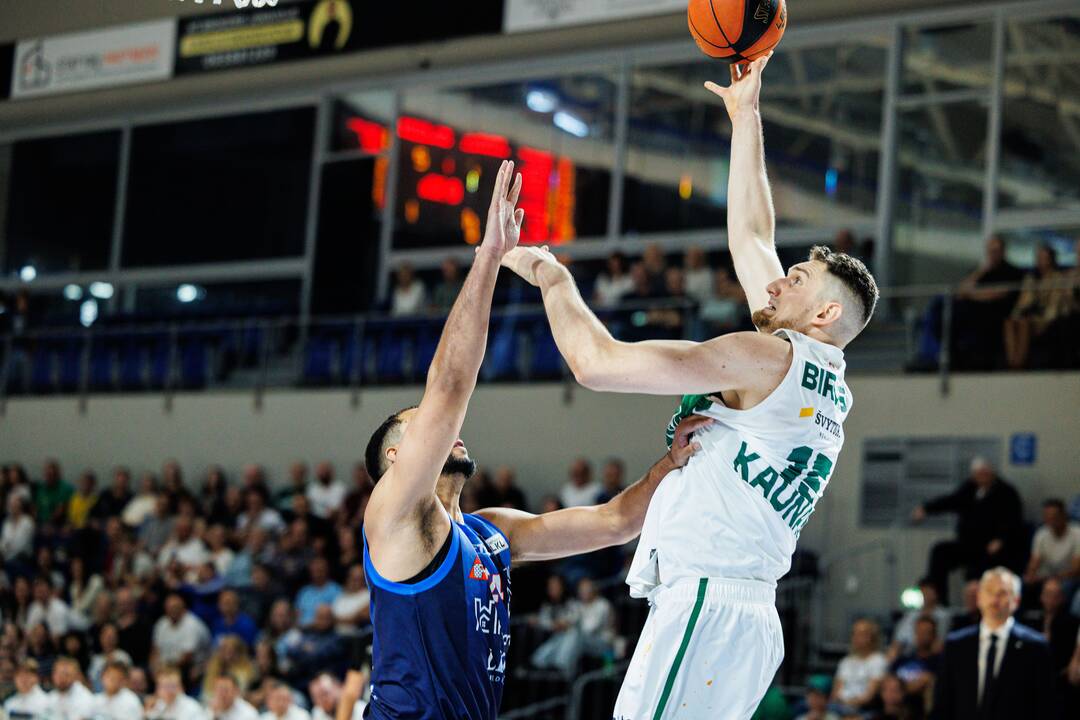 LKL rungtynės: Jonavos „Jonava“–Kauno „Žalgiris“ 