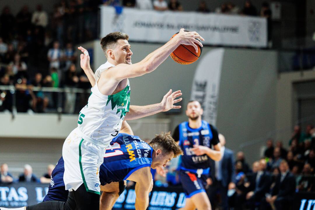 LKL rungtynės: Jonavos „Jonava“–Kauno „Žalgiris“ 