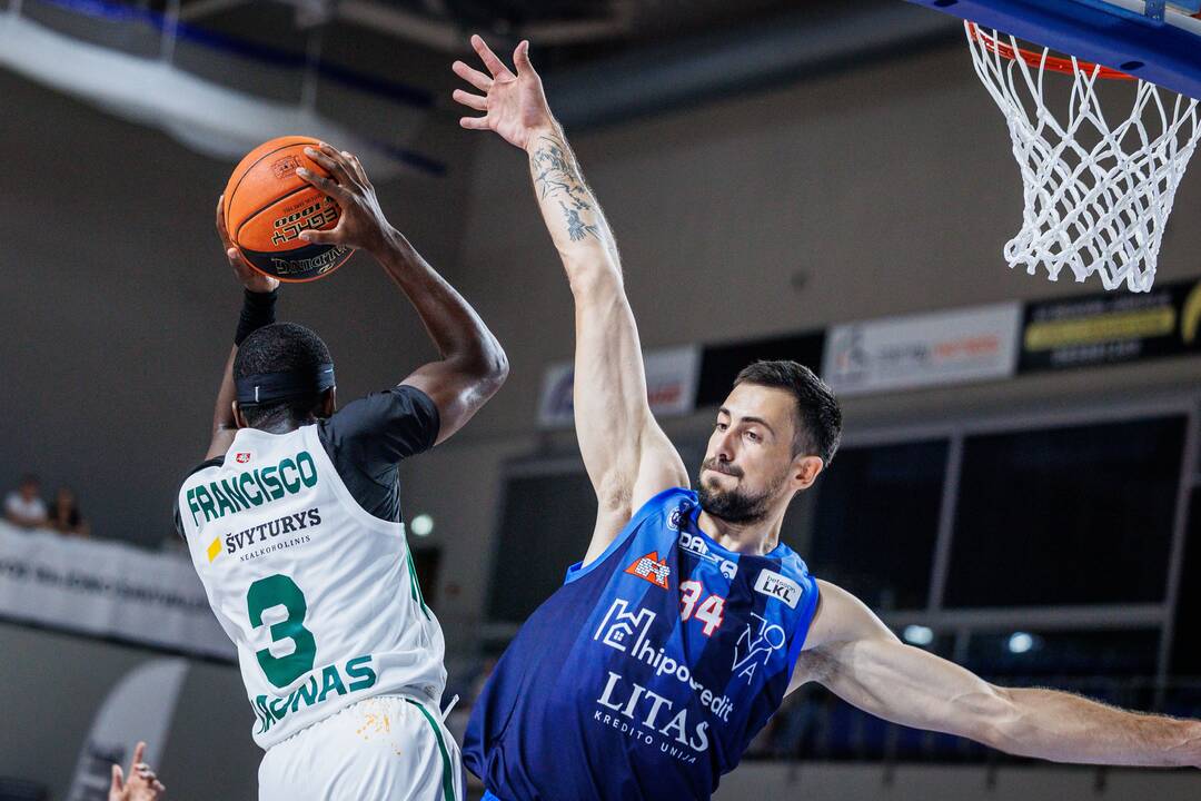 LKL rungtynės: Jonavos „Jonava“–Kauno „Žalgiris“ 