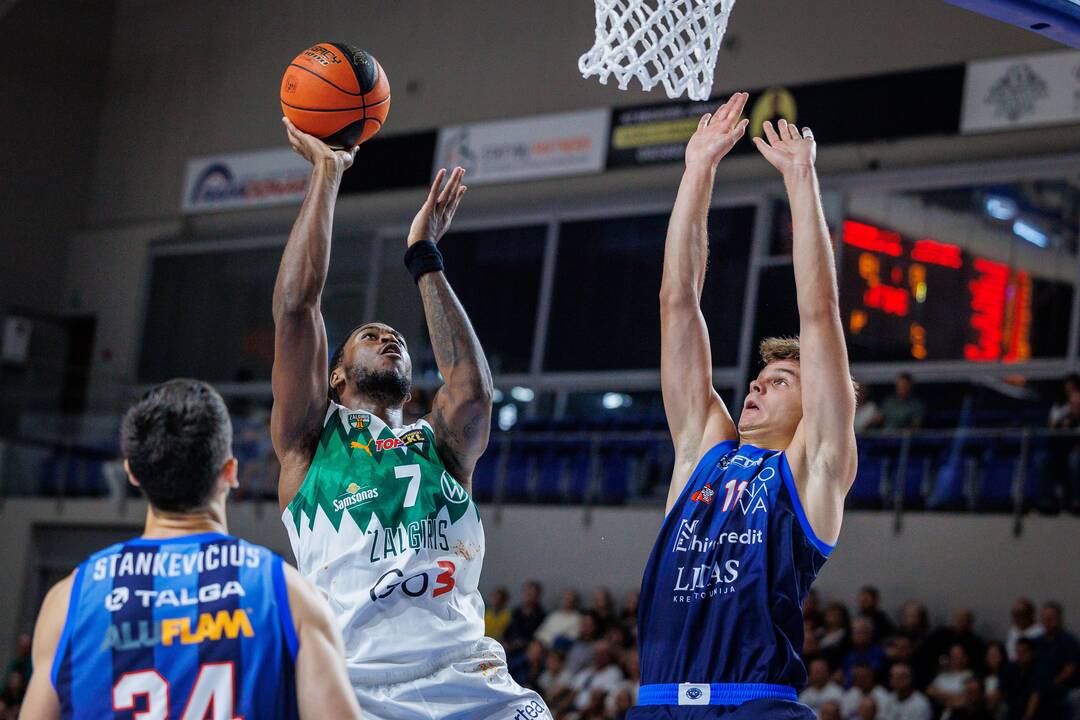 LKL rungtynės: Jonavos „Jonava“–Kauno „Žalgiris“ 