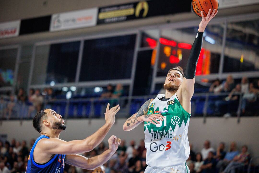 LKL rungtynės: Jonavos „Jonava“–Kauno „Žalgiris“ 