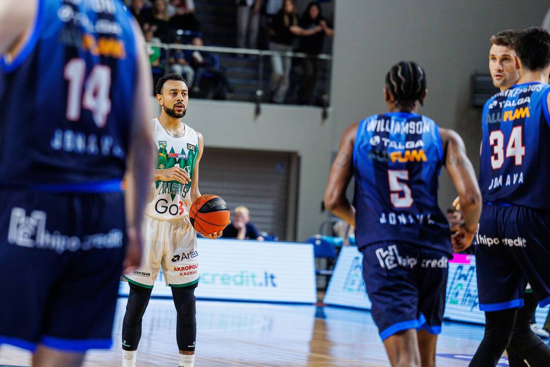 LKL rungtynės: Jonavos „Jonava“–Kauno „Žalgiris“ 