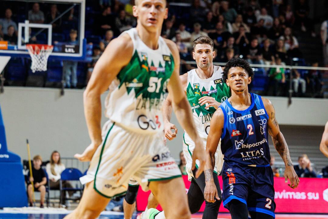 LKL rungtynės: Jonavos „Jonava“–Kauno „Žalgiris“ 