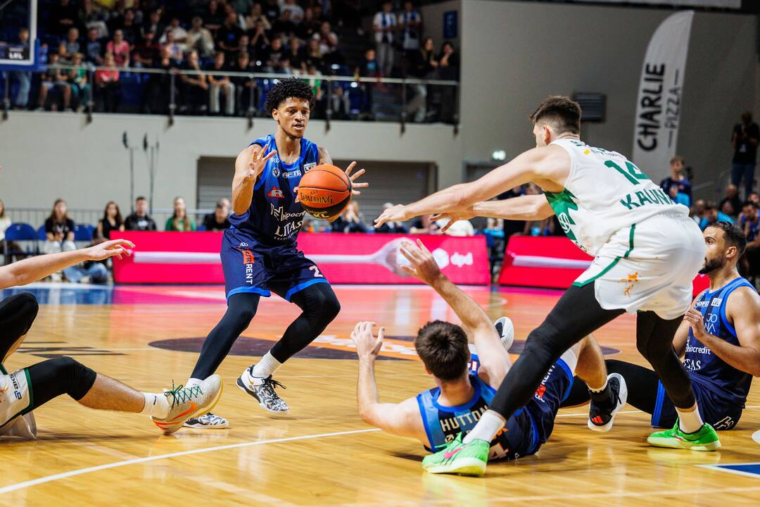 LKL rungtynės: Jonavos „Jonava“–Kauno „Žalgiris“ 