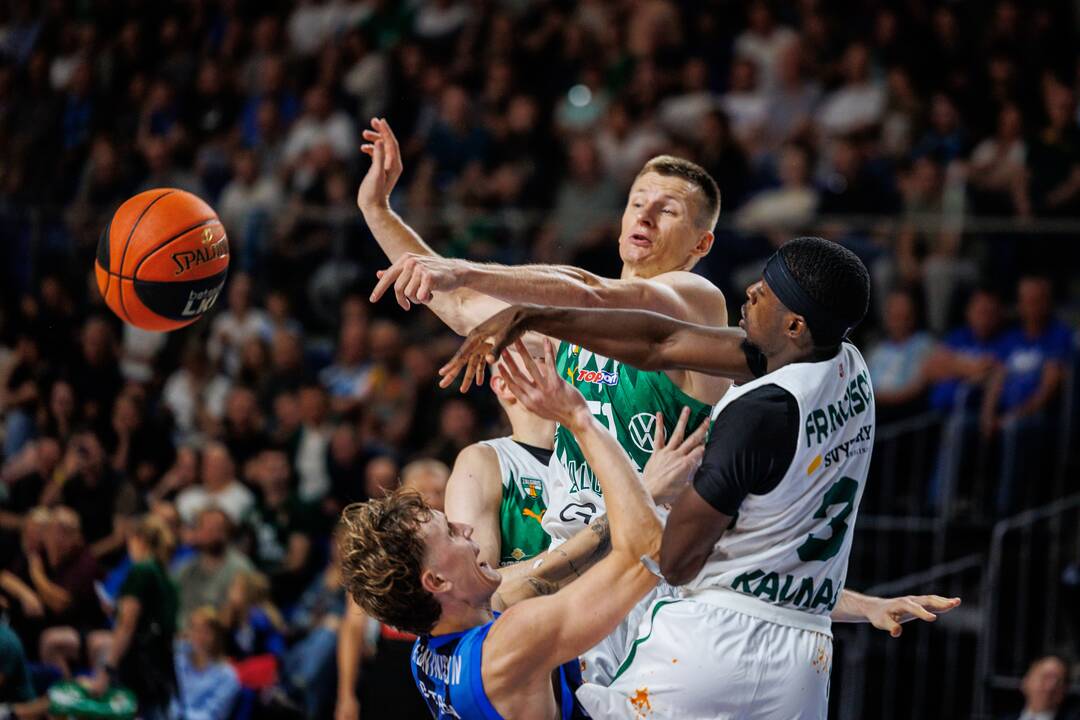 LKL rungtynės: Jonavos „Jonava“–Kauno „Žalgiris“ 