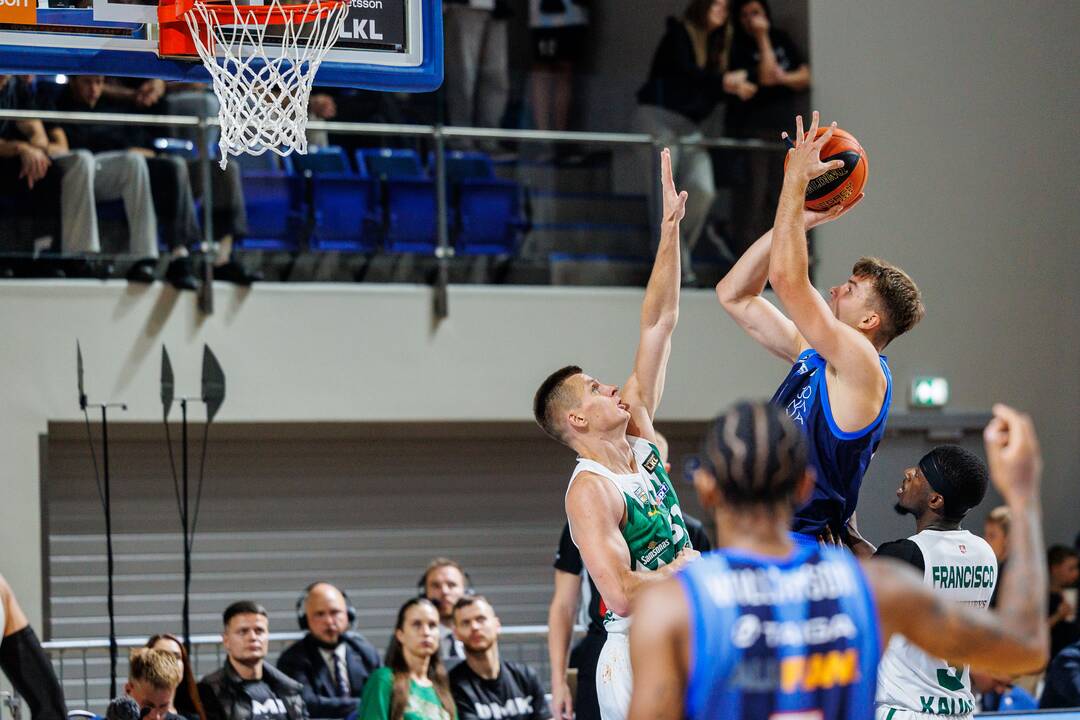 LKL rungtynės: Jonavos „Jonava“–Kauno „Žalgiris“ 