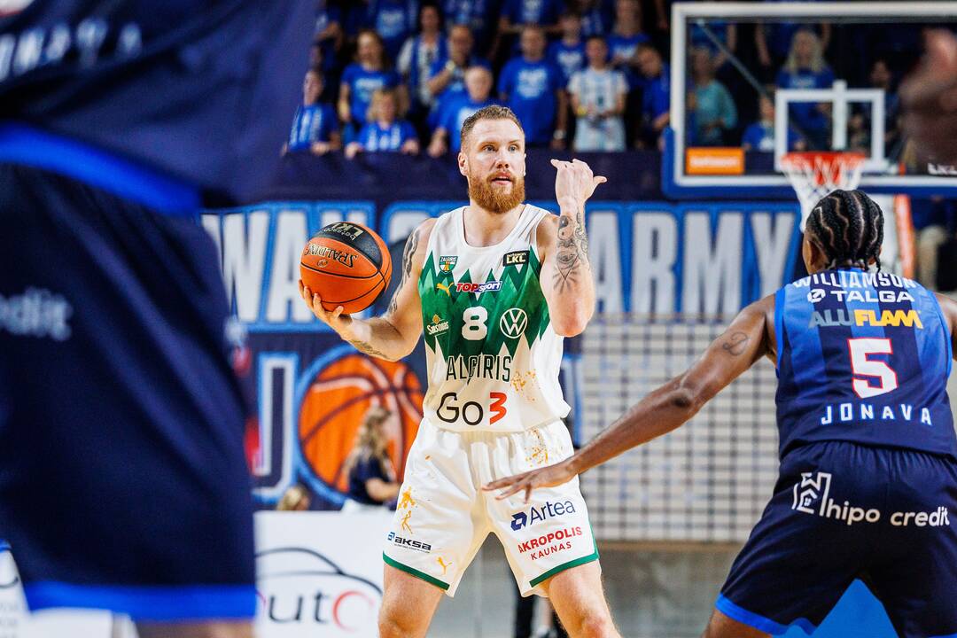 LKL rungtynės: Jonavos „Jonava“–Kauno „Žalgiris“ 