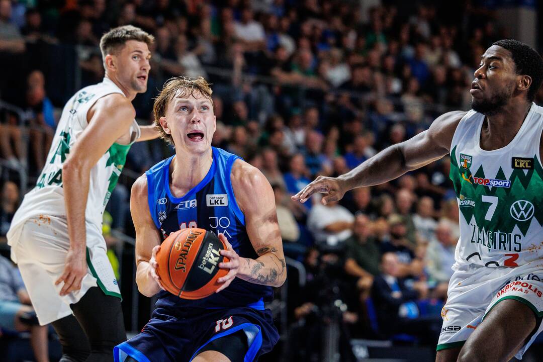 LKL rungtynės: Jonavos „Jonava“–Kauno „Žalgiris“ 