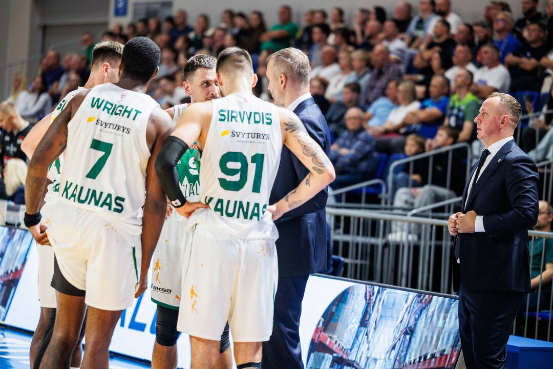 LKL rungtynės: Jonavos „Jonava“–Kauno „Žalgiris“ 
