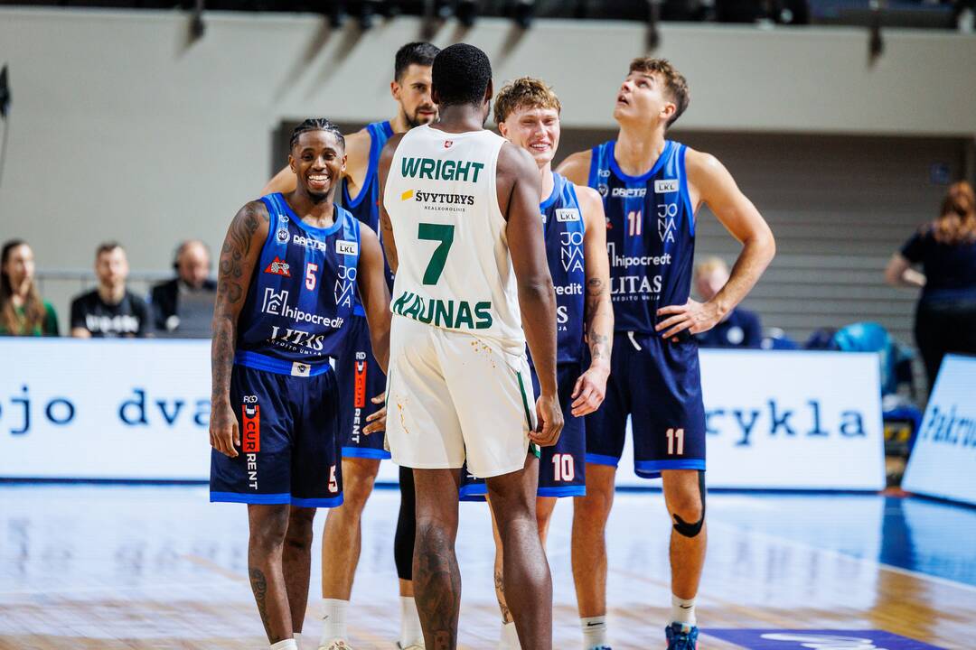LKL rungtynės: Jonavos „Jonava“–Kauno „Žalgiris“ 