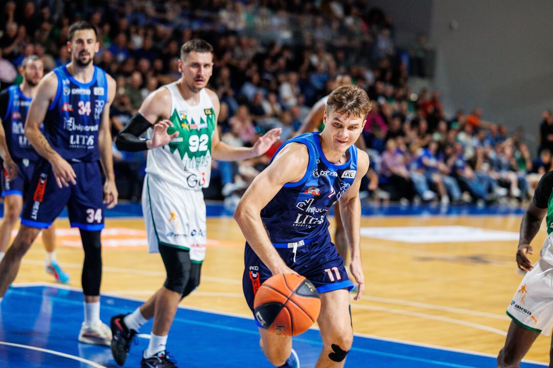 LKL rungtynės: Jonavos „Jonava“–Kauno „Žalgiris“ 