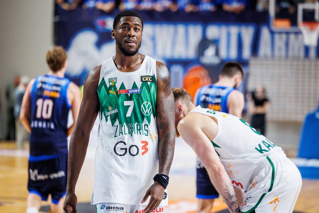 LKL rungtynės: Jonavos „Jonava“–Kauno „Žalgiris“ 