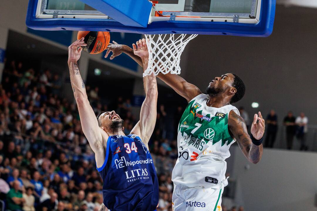 LKL rungtynės: Jonavos „Jonava“–Kauno „Žalgiris“ 