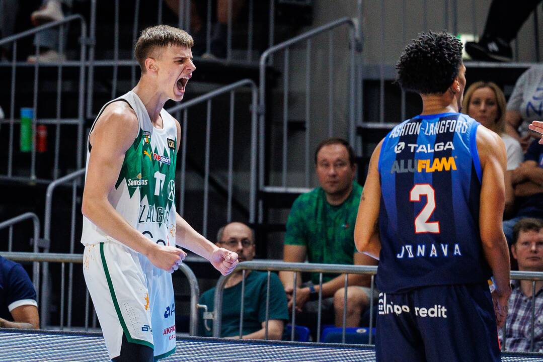 LKL rungtynės: Jonavos „Jonava“–Kauno „Žalgiris“ 