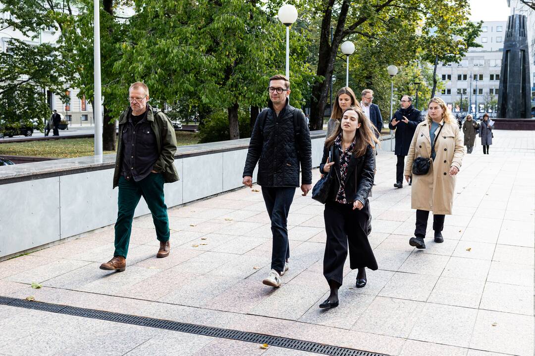 Kultūros sektoriaus atstovai susitiko su Inga Ruginiene