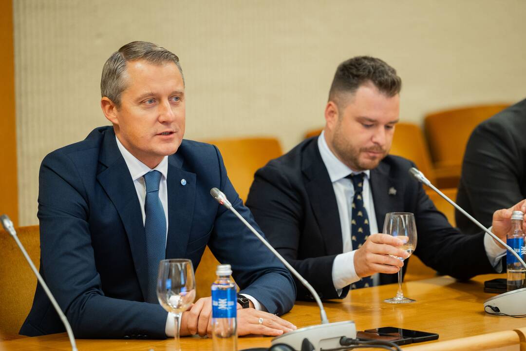 Žygimantas Vaičiūnas (kairėje)
