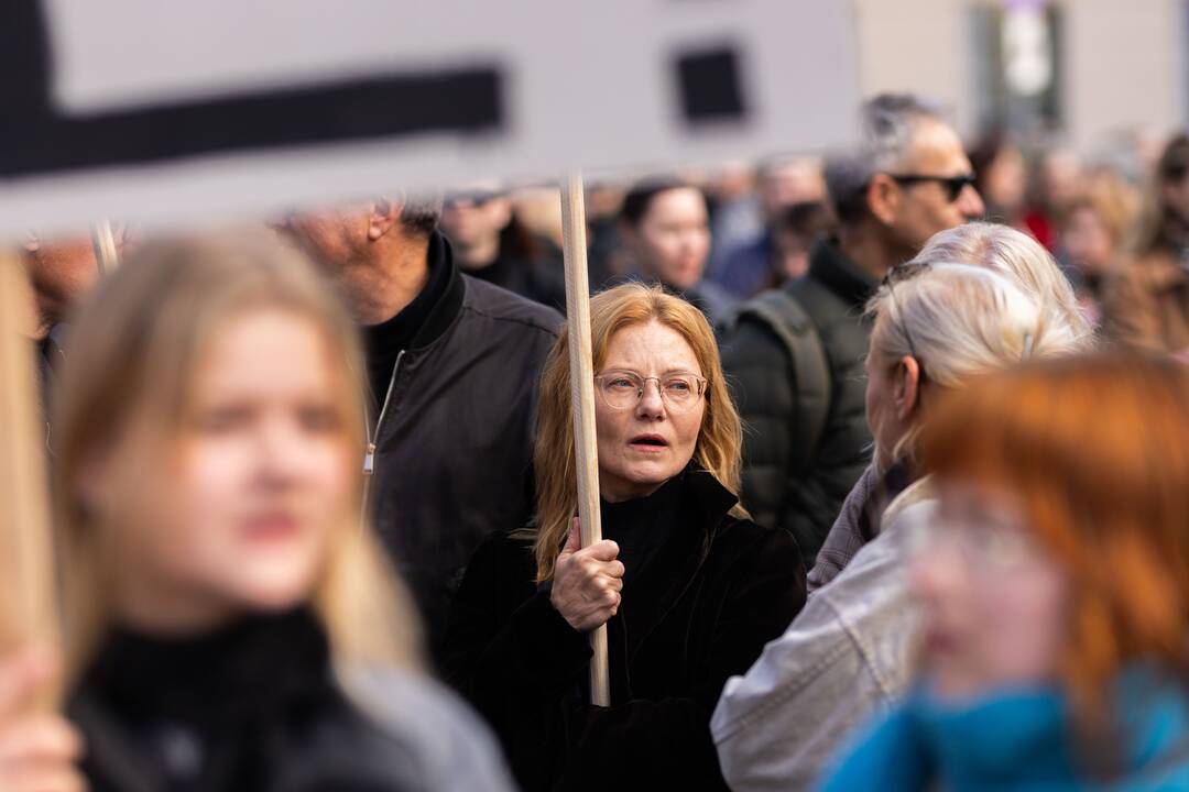Kultūros bendruomenės protestas prieš paskirtą kultūros ministrą