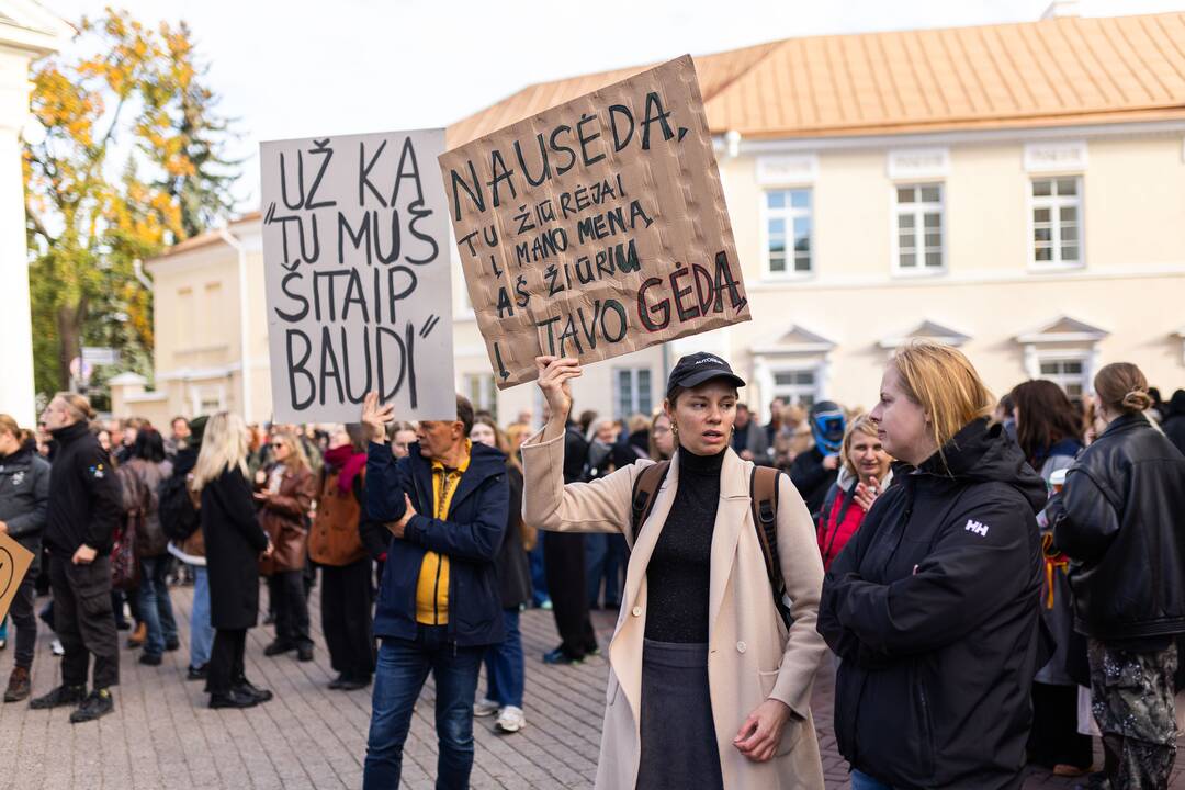Kultūros bendruomenės protestas prieš paskirtą kultūros ministrą