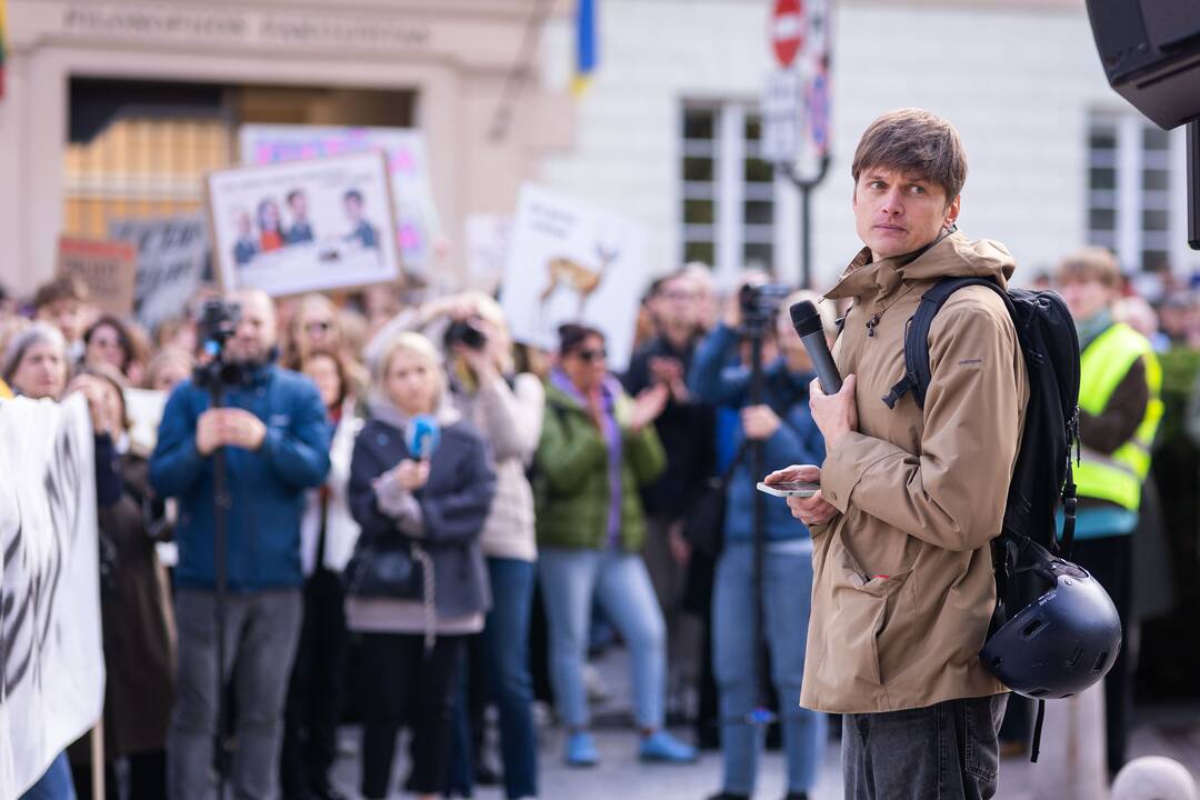 Kultūros bendruomenės protestas prieš paskirtą kultūros ministrą