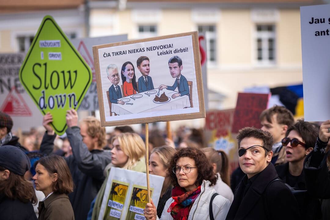 Kultūros bendruomenės protestas prieš paskirtą kultūros ministrą