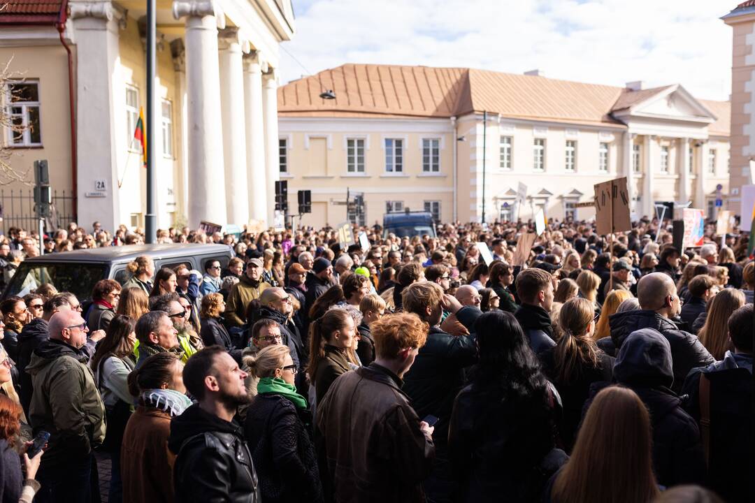 Kultūros bendruomenės protestas prieš paskirtą kultūros ministrą