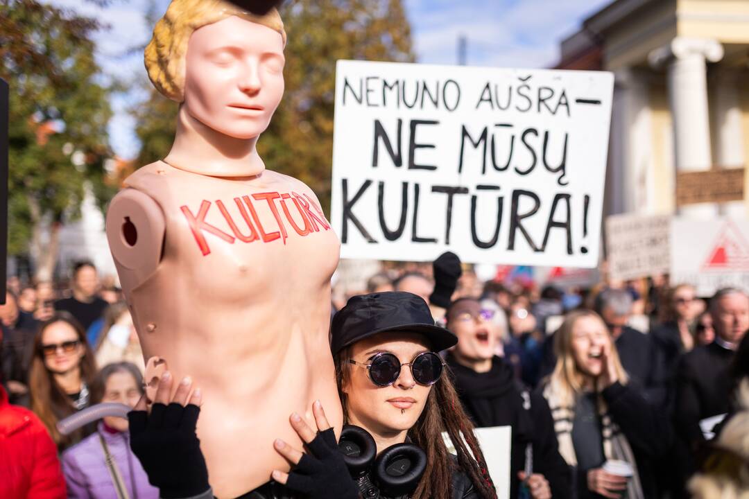 Kultūros bendruomenės protestas prieš paskirtą kultūros ministrą