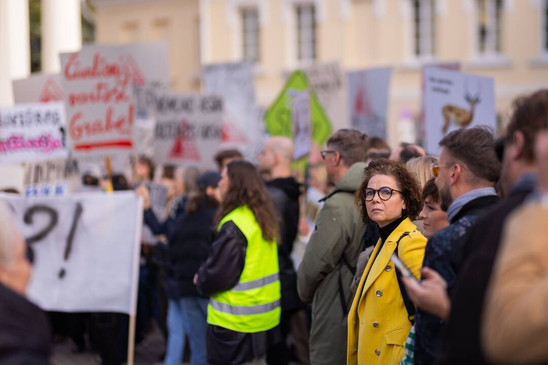 Kultūros bendruomenės protestas prieš paskirtą kultūros ministrą